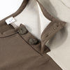 Boy-Khaki and Earthy Colorblocked Set（Short-sleeve/Long-sleeve）