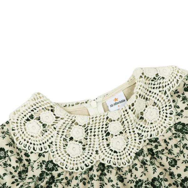 Corduroy Floral Shabbos Bloom Kids Family-fashion