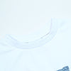 - Pink and White Contrast color Denim Set Ali Mali