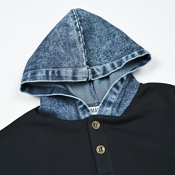 Girl - The Midnight Denim & Stripe Set