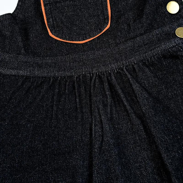 Girl - Black Denim Set Bloom Kids Family-fashion