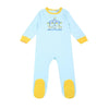 Baby - Kids Circus Carousel Knit Long Sleeve Pajama Set Barcali