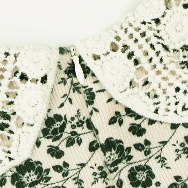 Corduroy Floral Shabbos Bloom Kids Family-fashion