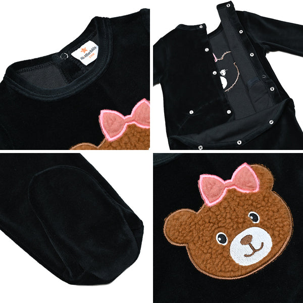 Baby - Snuggle Bear Velour Set