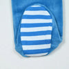 Baby - Mail Logo Blue and Pink Velvet Strip Set