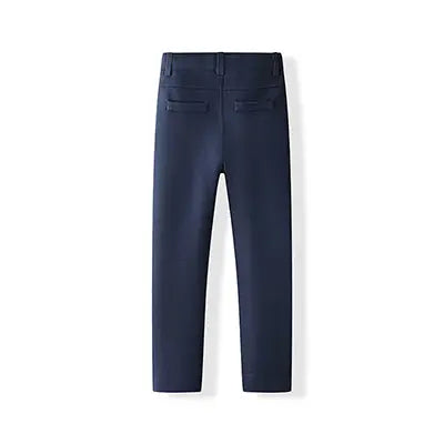 Boy in durable Go-To Weekday Pants with functional back pockets