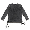 Boy - Ribbed Black Wash Set