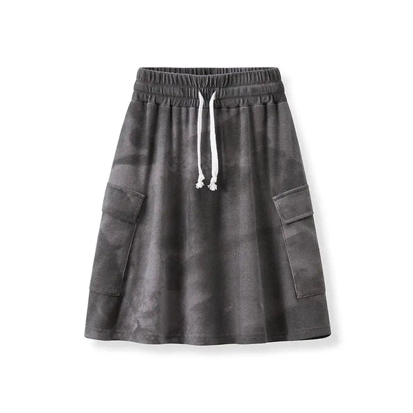 Ribbed grey melange Set Bloom Kids Family-fashion