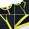 Lady - Pregnant Mom's Yellow-edged Nightgown