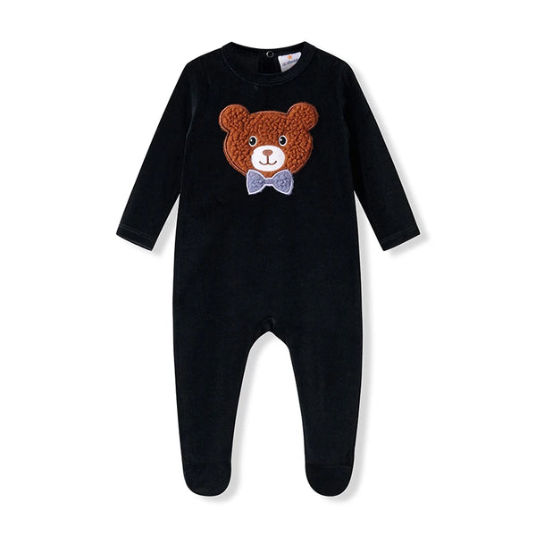 Baby - Snuggle Bear Velour Set