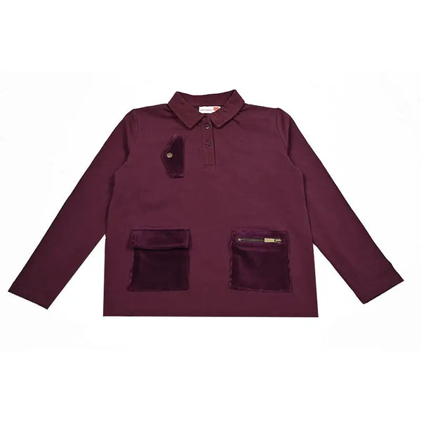 Irregular Pocket Set Bloom Kids Family-fashion