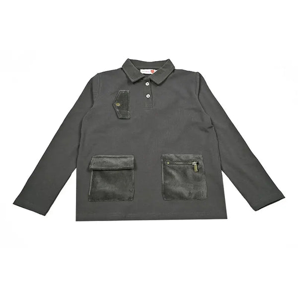 Irregular Pocket Set Bloom Kids Family-fashion