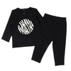 Boy - Ribbed Circle Sleepwear Set Ali Affordable