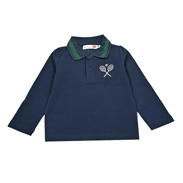 Tennis Embroidery Plaid Set Bloom Kids Family-fashion