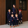 Baby - Luxury Navy Velour Set Barcali