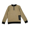 Boy - Blush and Sand Ribbed Set