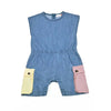 Contrasted Pockets Set Bloom Kids Family-fashion