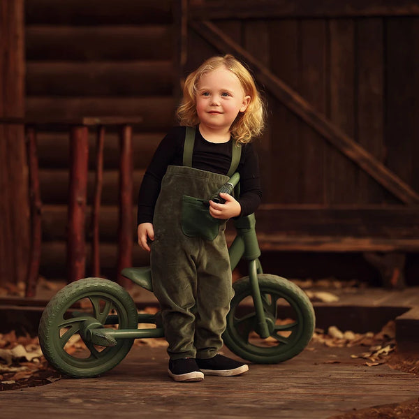 Baby - Dark Green Velvet Set