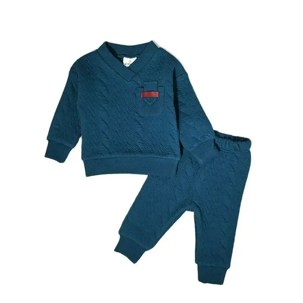 Baby - Cable Knit Shabbos Set