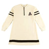 Girls - Letter A contrast navy stripes family set Bloom Kids Family-fashion