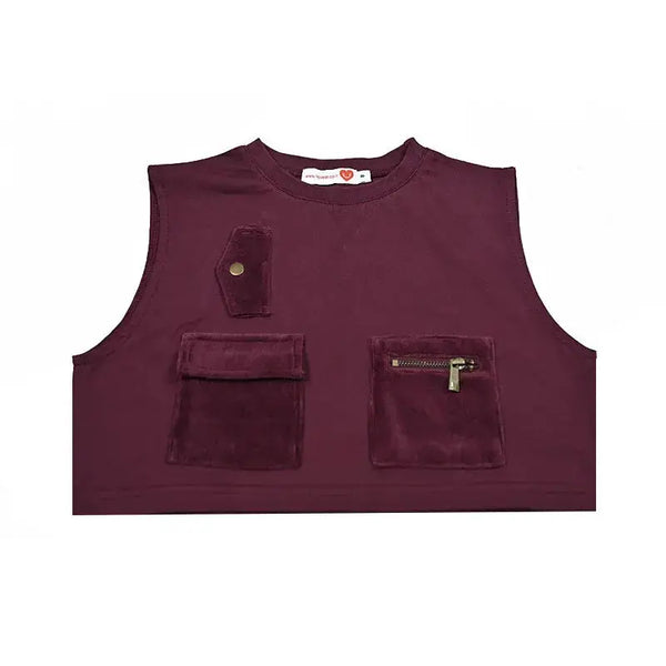 Irregular Pocket Set Bloom Kids Family-fashion