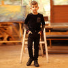 Go-To Boy's Weekday Pants styled for school and cheder